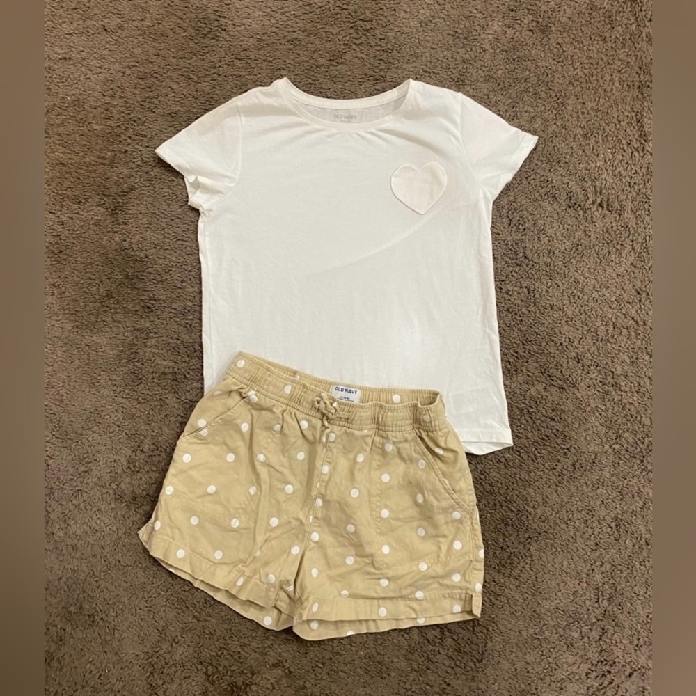 Girls Old Navy Polka Dot Outfit size 14/16